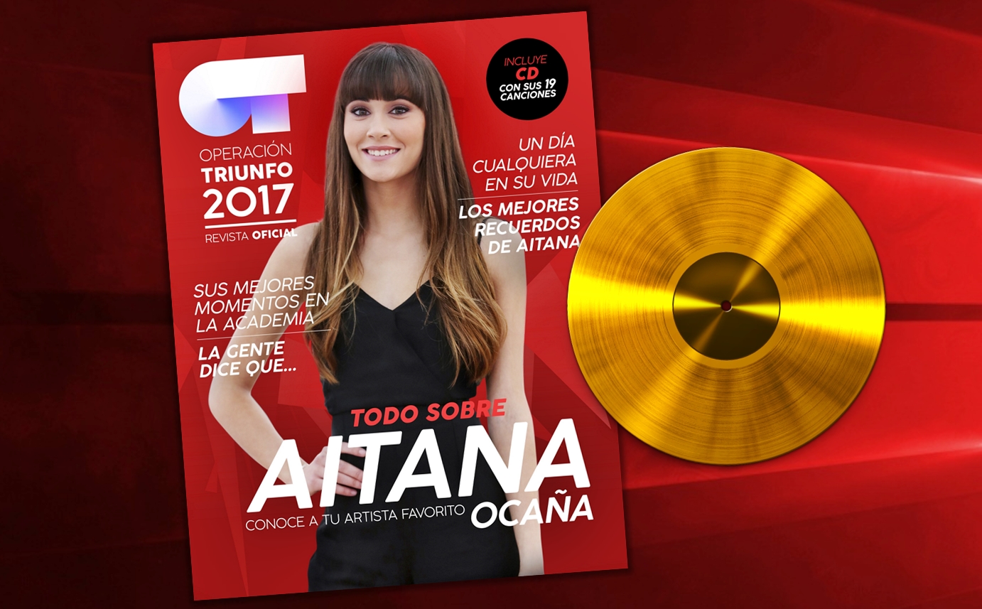 Aitana obtiene el Disco de Oro por sus canciones de OT